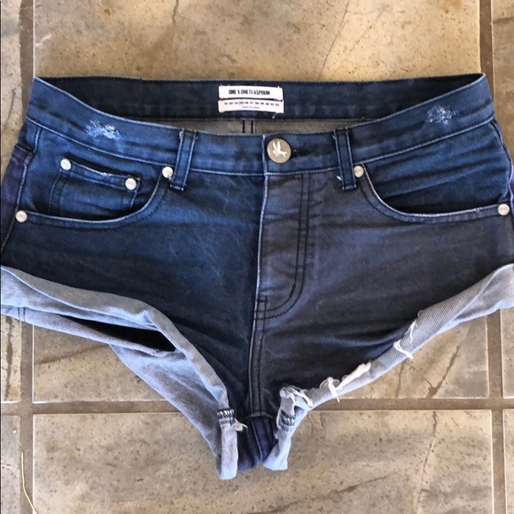 🥰One Teaspoon Denim Sea Wolfe Bandits 26 - Picture 4 of 8